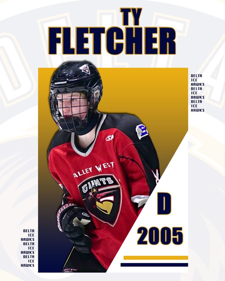 COMMITTED: ‘05 D Ty Fletcher!

Ty comes to Delta from the Valley West Giants and we look forward to having him in blue and gold next season. 

From Coach Steve: “He impressed us this spring with his smarts and skill, and we’re excited to see what he can do this coming season. Ty plays an attacking, up tempo, modern D-man style of game and will fit right in. We look forward to seeing Ty’s development and progress.”

Welcome to the team, Ty! #DeltaHawkey