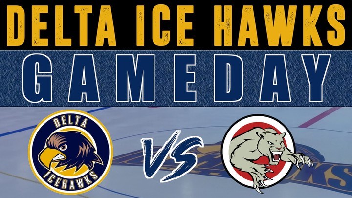 AWAY GAME DAY! 

It’s off to PoMo tonight to take on the @portmoodypanthers! 

Puck drop is 7:45 at Port Moody Arena, or on @myhockeytv! #DeltaHawkey