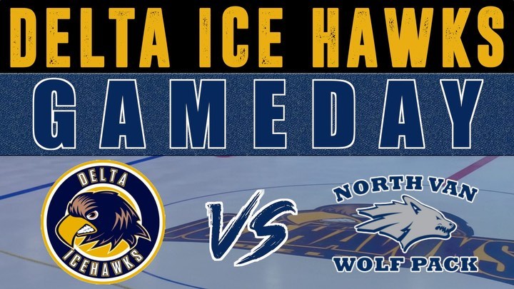 GAME DAY TUESDAY!!

Back at the LLC tonight, hosting the Wolf Pack in a battle between the top two teams in the Tom Shaw Conference! 

Game time is 7:35, and you can watch on @MyHockeyTV if you can’t make it out to the rink! #DeltaHawkey