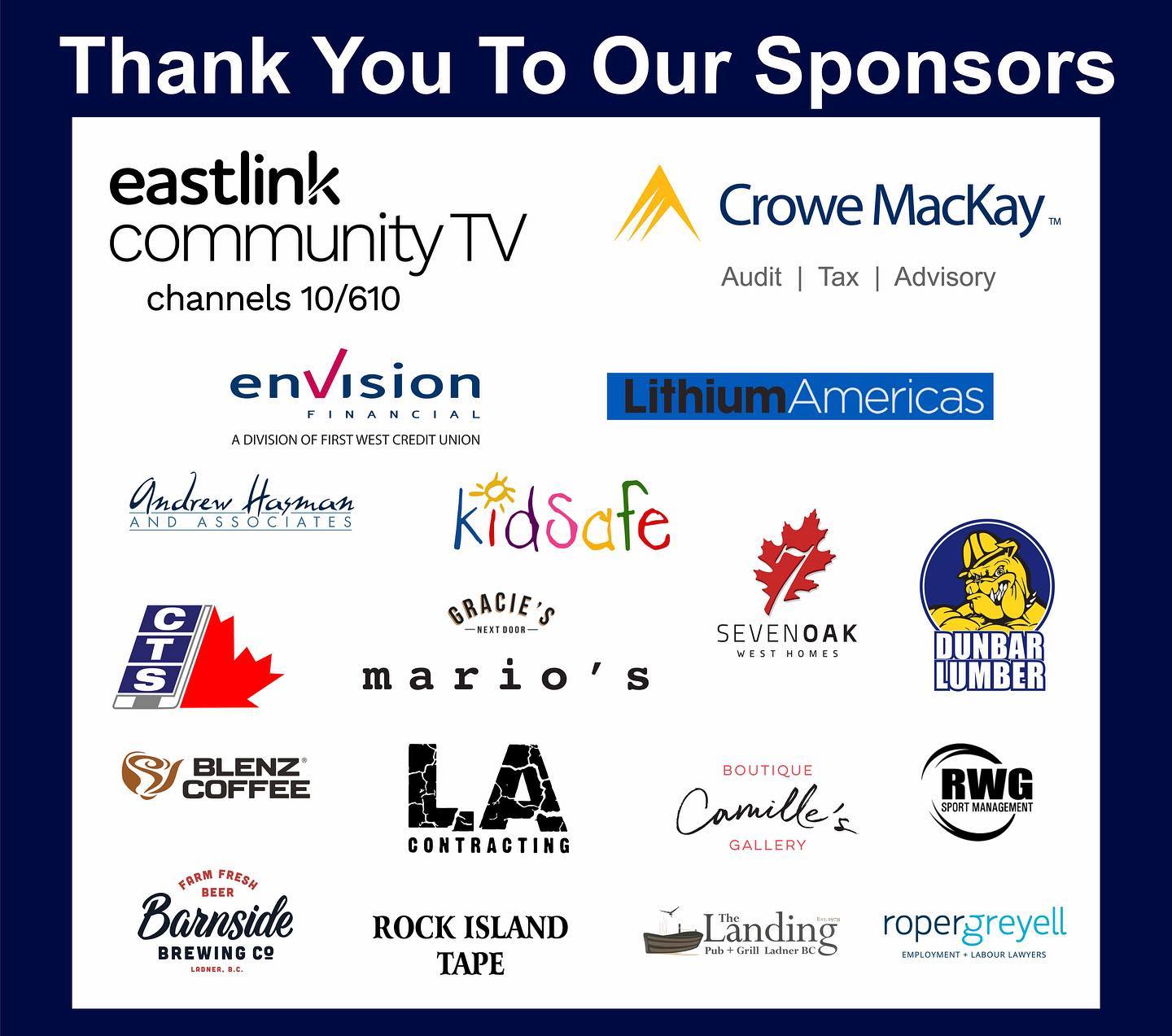 We’d like to send out a big thank you to our sponsors for #CTC2022! We appreciate your support very much! #DeltaHawkey